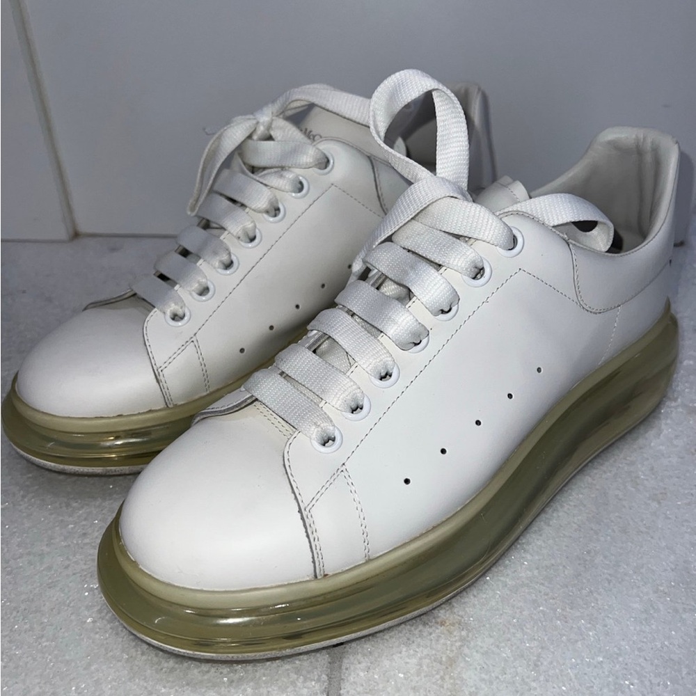 Alexander McQueen oversized clear sole shoes